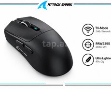 Mouse Attack Shark X8 SE Black