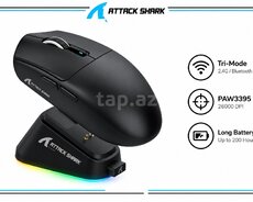 Kompüter siçanı Attack Shark G3 Black