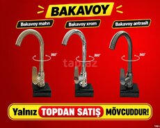 Yan mətbəx kranı