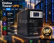 Pulsar 2000VA   2000W Online UPS  49Ah