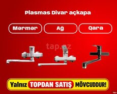 Plastik divar kranı