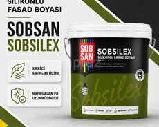 Sobsan Sobsilex silikonlu fasad boyası 25 kq