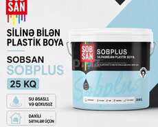 Sobsan SOBPLUS silinə bilən plastik boya 25 kq