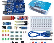 Arduino seti, ph sensor, nəm sensoru, breadbord