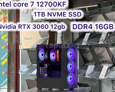 Gaming i7 12700KF DDR4 32gb 1TB SSD Gaming keys