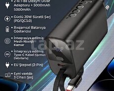 Hoco Powerbank+adapter C95B