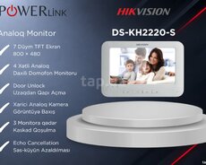 Hikvision DS-KH2220-S Analoq domofon monitoru