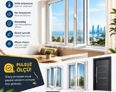 PVC qapı və pəncərələr