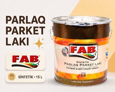 FAB sintetik parlaq parket lakı 15 litr