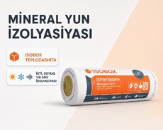 İsobox mineral yun izolyasiya materialı