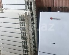 Herman kombisi və radiatorlar