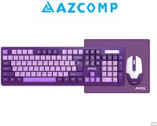 Jedel WS737 Simsiz klaviatura, mouse və mousepad dəsti