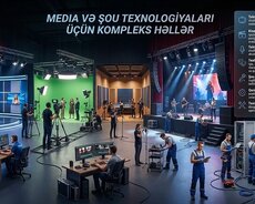 Səs, ışıq və studiya avadanlıqları satışı və quraşdırılması