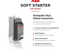 ABB PSR Soft Starter  1,555 kW yumşaq işəsalma qurğuları
