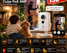 Ağıllı təhlükəsizlik kamerası IMOU Cube PoE 4MP
