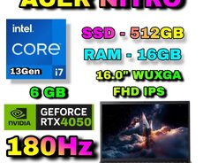 Acer NITRO NL16 i7 13Gen RTX 4050 6 GB Gaming
