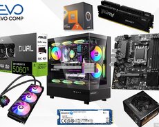 Evo Gaming PC Dual Dragon RTX 5060 Ti 16GB | Ryzen 7 7700X | 32GB | 1TB