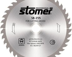 Stomer Professional SB-255 dairəvi mişar diski – ağac kəsmək üçün