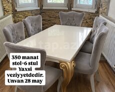 Masa və oturacaqlar