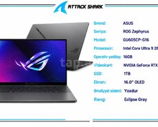 ASUS ROG Zephyrus GU605CP-G16