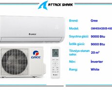 Kondisioner GREE 9000 BTU