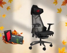 Oyun kreslosu Asus ROG Destrier Ergo SL400 90GC0120-MSG010