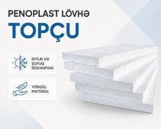 Topçu penoplast izolyasiya lövhəsi