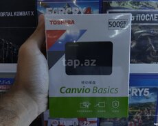 Toshiba Canvio Basics Xarici sərt disk HDD 500 GB