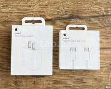 Apple başlıq və Type C kabel