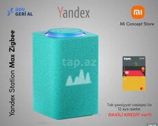 Ağıllı dinamik Yandex Station Max Zigbee Turquoise