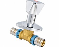 Unidelta kafelaltı press ventil  16 və 20 mm