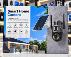2 Linzalı 4G solar təhlükəsizlik kamerası