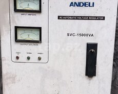 ANDELI SVC-15000VA AC avtomatik gərginlik tənzimləyicisi