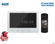 VOLTAM VD-15 domofon 7 TFT ekran sensor düymələrlə