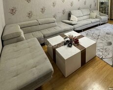 Künc divan və kreslo