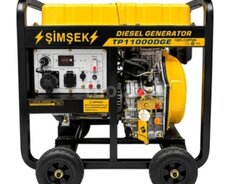 Dizel generatoru Şimşek SM11000DGE 8.5 kW 220 V