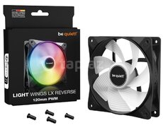 Case Fan Be Quiet BL132 LIGHT WINGS LX 120mm, PWM REVERSE BLACK