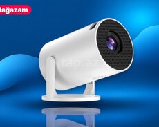 HY200 Mini Proyektor  1080P | 270 Dönən | Portativ Smart Projecto