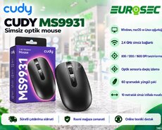 CUDY MS9931 WIRELESS MOUSE Black