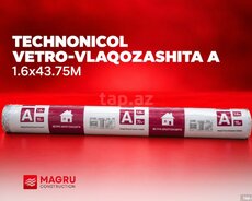 TECHNONICOL VETRO-VLAQOZASHITA A  1.6x43.75metr