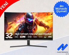 Monitor AIWA GAMING MD320G-Y 32 WLED CURVED 165Hz (Speakers)