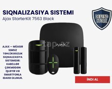 Ajax Starterkit Siqnalizasiya və Təhlükəsizlik Sistemi Black