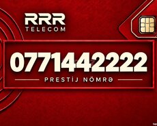 Nar nömrə  (077) 144-22-22