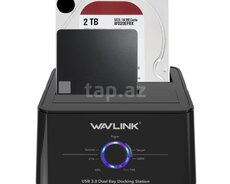 WAVLINK USB 3.0 Dual-Bay docking station