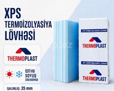 Thermoplast XPS izolyasiya lövhəsi 25 mm  11.52 m