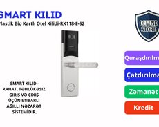 Plastik bio kartlı otel kilidi RX118-E-S2