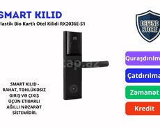 Plastik bio kartlı otel kilidi RX2036E-S1