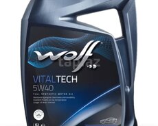 WOLF vitaltech 5w40 mühərrik yağı