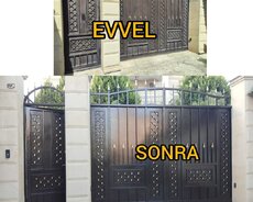 Darvazalari̇n renglenmesi temi̇r 