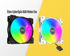 Titan CyberSpin RGB Molex Fan